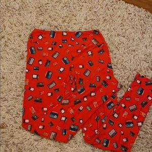 Retro TV and Radios Lularoe Leggings